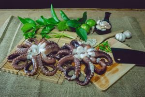 Octopus contains 29 percent of iron