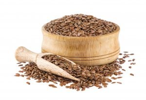 A tablespoon of flax seeds provides 3 percent of non-heme iron