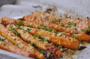 Parmesan Roasted Carrots are seriously going to quickly become your favorite way to eat carrots