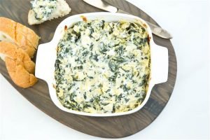 Low-Calorie Spinach Artichoke Dip