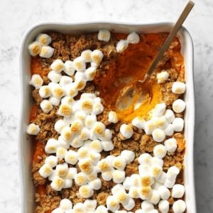  Sweet Potato Casserole as thanksgiving dish