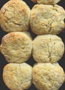 Fluffy, buttery vegan biscuits
