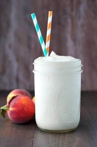 Peach & Cream Protein Shake