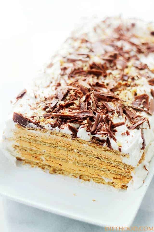 Thanksgiving Dessert Pumpkin Mousse Ice Box Cake