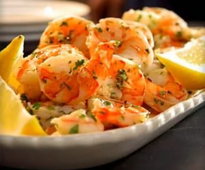 Thanksgiving Appetizer Lemon-Garlic Marinated Shrimp
