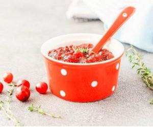 Instant Pot Maple Cranberry Sauce