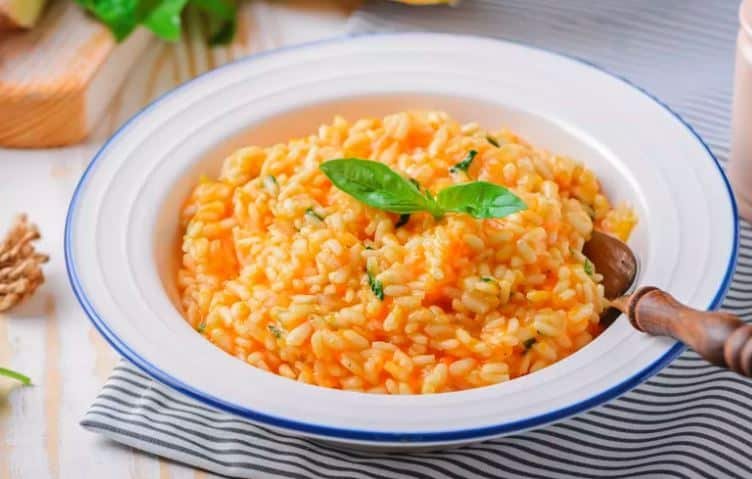 Thanksgiving Vegetarian Vegan Pumpkin Risotto