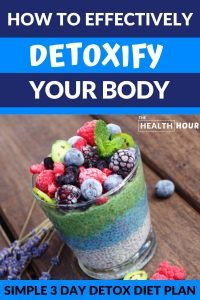 Your 3 Day Detox Diet Plan that's Quick, Simple & Effective