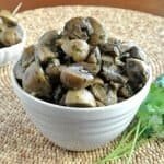 Slow Cooker Mushrooms
