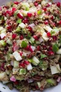 Fennel and Pomegranate Quinoa Salad